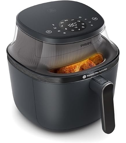 PHILIPS エアフライヤー ブラック Amazon.co.jp: Philips Twin TurboStar Technology XXL Airfryer